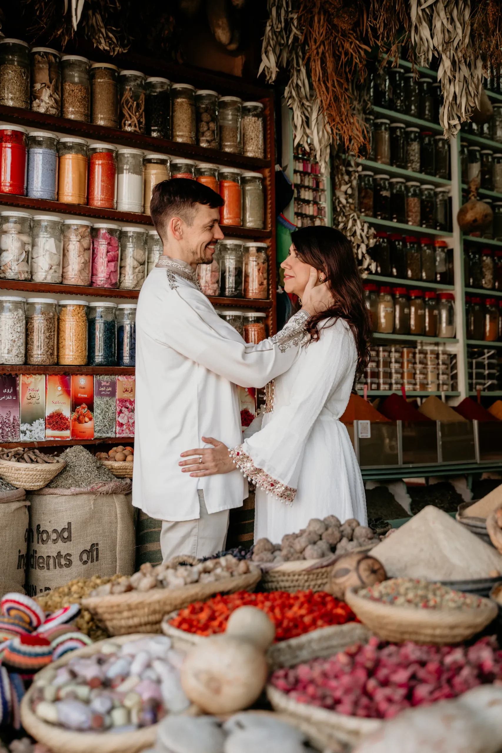 Marriage contract signed with an adoul during a legal wedding in Morocco